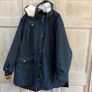 Heavy winter parka (ski jacket) with hood 3x 4x